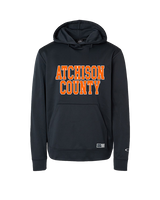 Atchison County HS Baseball Letters - Oakley Performance Hoodie