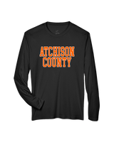 Atchison County HS Baseball Letters - Performance Longsleeve