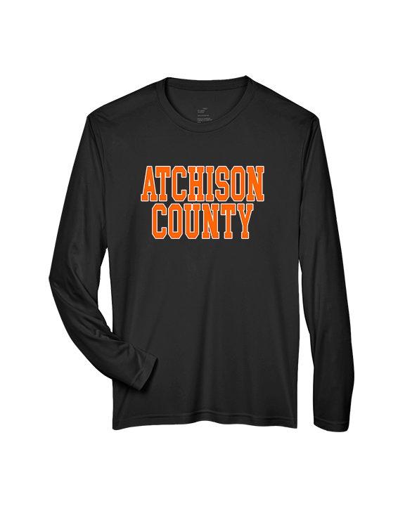 Atchison County HS Baseball Letters - Performance Longsleeve