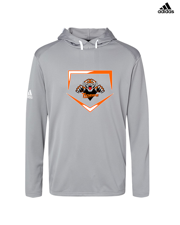 Atchison County HS Baseball Plate - Mens Adidas Hoodie