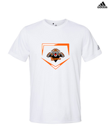 Atchison County HS Baseball Plate - Mens Adidas Performance Shirt