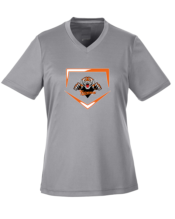 Atchison County HS Baseball Plate - Womens Performance Shirt