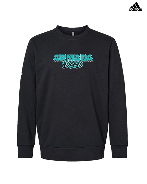 Atlantic Collegiate Academy Cheer Dad - Mens Adidas Crewneck