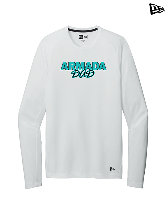 Atlantic Collegiate Academy Cheer Dad - New Era Performance Long Sleeve