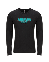 Atlantic Collegiate Academy Cheer Dad - Tri-Blend Long Sleeve