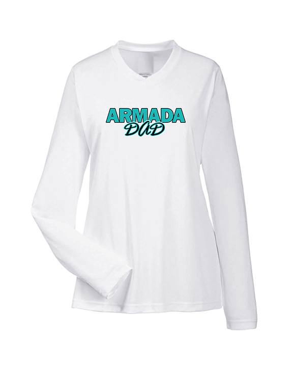 Atlantic Collegiate Academy Cheer Dad - Womens Performance Longsleeve