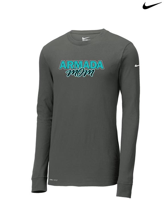 Atlantic Collegiate Academy Cheer Mom - Mens Nike Longsleeve