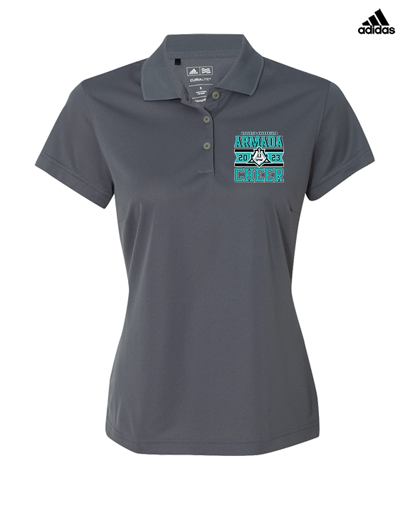 Atlantic Collegiate Academy Cheer Stamp - Adidas Womens Polo