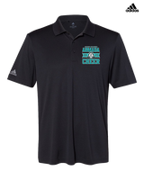 Atlantic Collegiate Academy Cheer Stamp - Mens Adidas Polo