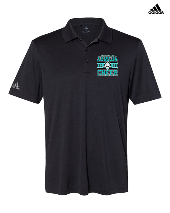 Atlantic Collegiate Academy Cheer Stamp - Mens Adidas Polo