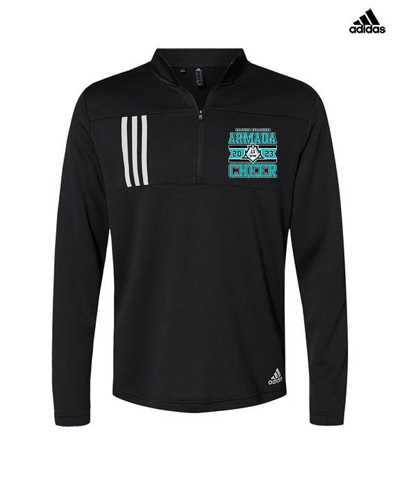 Atlantic Collegiate Academy Cheer Stamp - Mens Adidas Quarter Zip