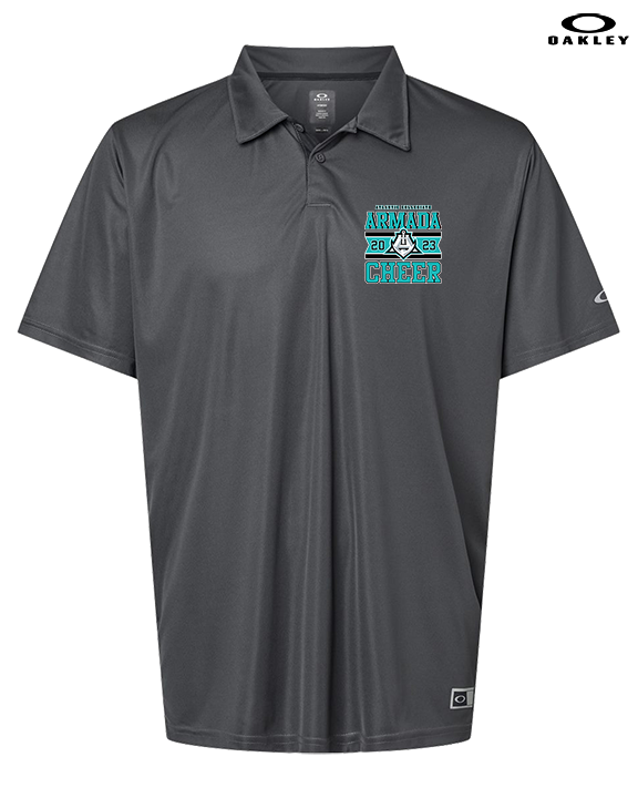 Atlantic Collegiate Academy Cheer Stamp - Mens Oakley Polo