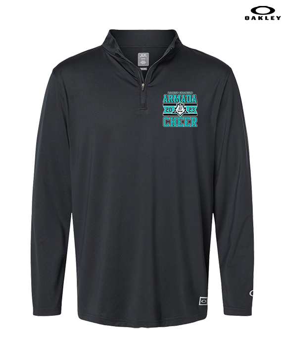 Atlantic Collegiate Academy Cheer Stamp - Mens Oakley Quarter Zip