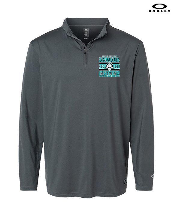 Atlantic Collegiate Academy Cheer Stamp - Mens Oakley Quarter Zip
