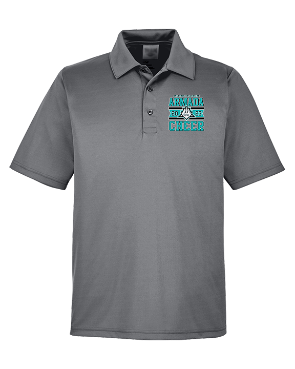 Atlantic Collegiate Academy Cheer Stamp - Mens Polo