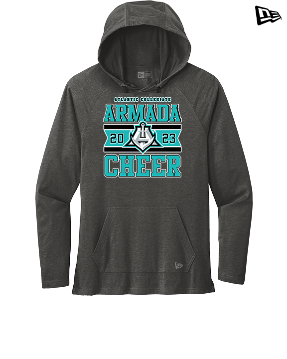 Atlantic Collegiate Academy Cheer Stamp - New Era Tri-Blend Hoodie