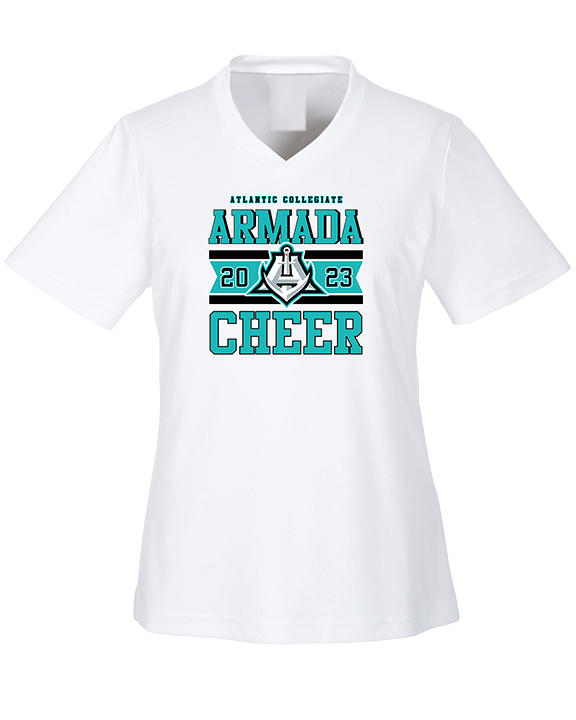 Atlantic Collegiate Academy Cheer Stamp - Womens Performance Shirt
