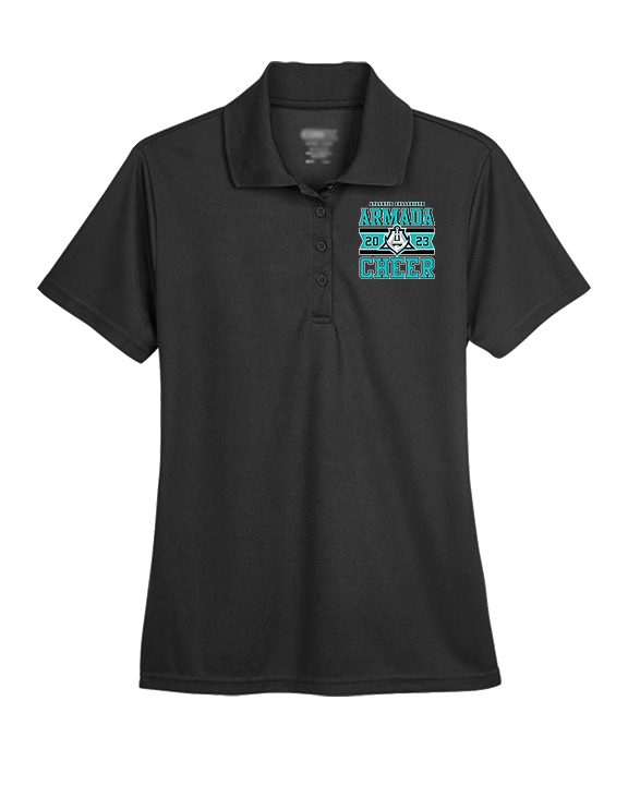 Atlantic Collegiate Academy Cheer Stamp - Womens Polo