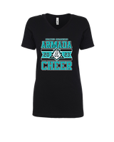 Atlantic Collegiate Academy Cheer Stamp - Womens Vneck