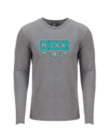 Atlantic Collegiate Academy Cheer Swoop - Tri-Blend Long Sleeve