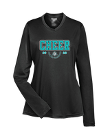 Atlantic Collegiate Academy Cheer Swoop - Womens Performance Longsleeve