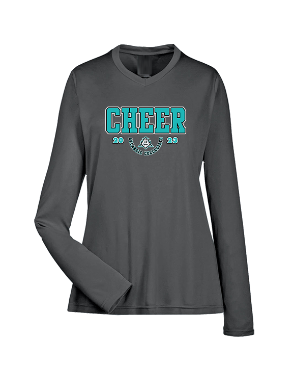 Atlantic Collegiate Academy Cheer Swoop - Womens Performance Longsleeve