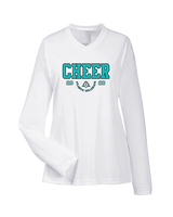 Atlantic Collegiate Academy Cheer Swoop - Womens Performance Longsleeve