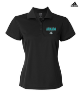 Atlantic Collegiate Academy Football Block - Adidas Womens Polo
