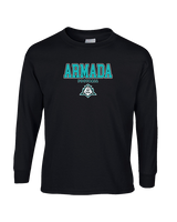 Atlantic Collegiate Academy Football Block - Cotton Longsleeve