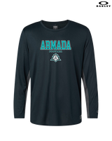 Atlantic Collegiate Academy Football Block - Mens Oakley Longsleeve
