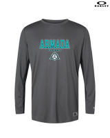 Atlantic Collegiate Academy Football Block - Mens Oakley Longsleeve