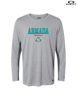 Atlantic Collegiate Academy Football Block - Mens Oakley Longsleeve