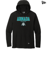 Atlantic Collegiate Academy Football Block - New Era Tri-Blend Hoodie