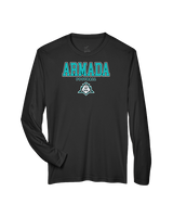 Atlantic Collegiate Academy Football Block - Performance Longsleeve