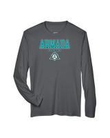 Atlantic Collegiate Academy Football Block - Performance Longsleeve