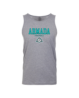 Atlantic Collegiate Academy Football Block - Tank Top