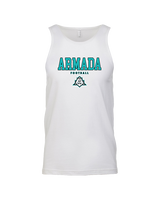 Atlantic Collegiate Academy Football Block - Tank Top