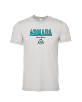 Atlantic Collegiate Academy Football Block - Tri - Blend Shirt