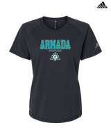 Atlantic Collegiate Academy Football Block - Womens Adidas Performance Shirt