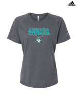 Atlantic Collegiate Academy Football Block - Womens Adidas Performance Shirt