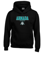 Atlantic Collegiate Academy Football Block - Youth Hoodie