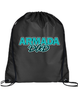 Atlantic Collegiate Academy Football Dad - Drawstring Bag