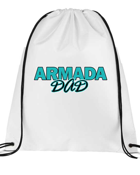 Atlantic Collegiate Academy Football Dad - Drawstring Bag