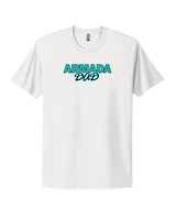 Atlantic Collegiate Academy Football Dad - Mens Select Cotton T-Shirt