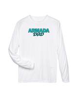 Atlantic Collegiate Academy Football Dad - Performance Longsleeve
