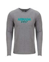 Atlantic Collegiate Academy Football Dad - Tri - Blend Long Sleeve