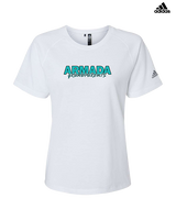 Atlantic Collegiate Academy Football Grandparents - Womens Adidas Performance Shirt