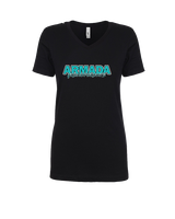 Atlantic Collegiate Academy Football Grandparents - Womens Vneck