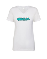 Atlantic Collegiate Academy Football Grandparents - Womens Vneck