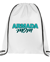 Atlantic Collegiate Academy Football Mom - Drawstring Bag